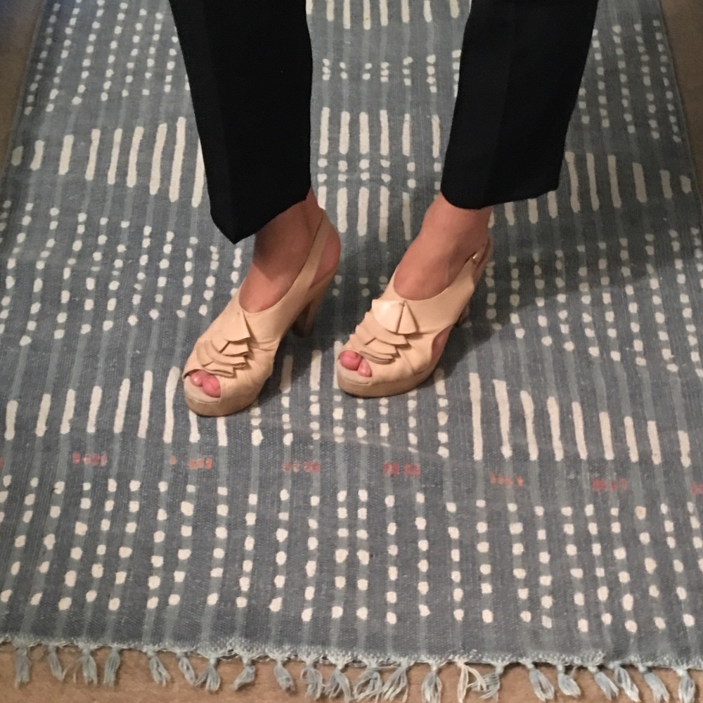 Loeffler Randall platform heels